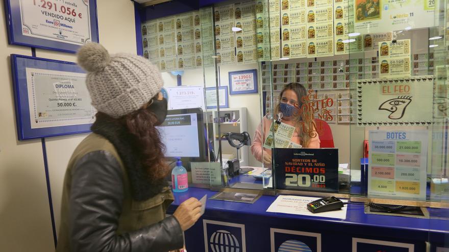 Castilla y León vuelve a encabezar el gasto por habitante en lotería, con 104 euros