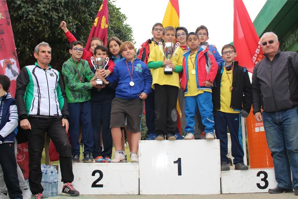 Final escolar del campeonato de orientación