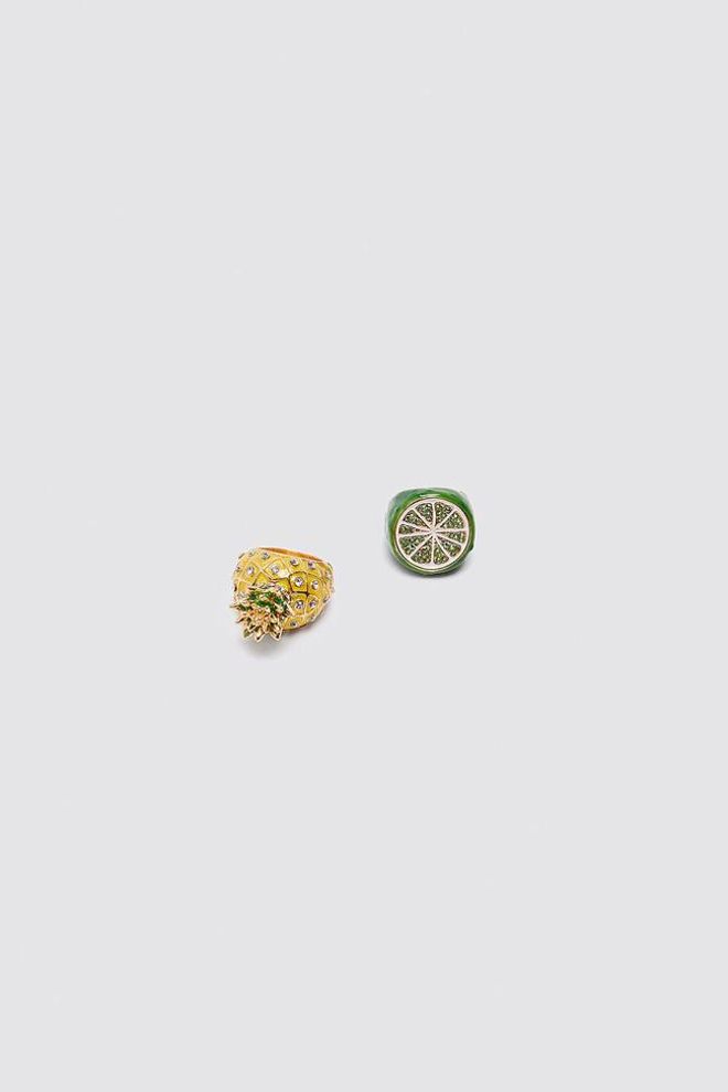 Pack de anillos frutales