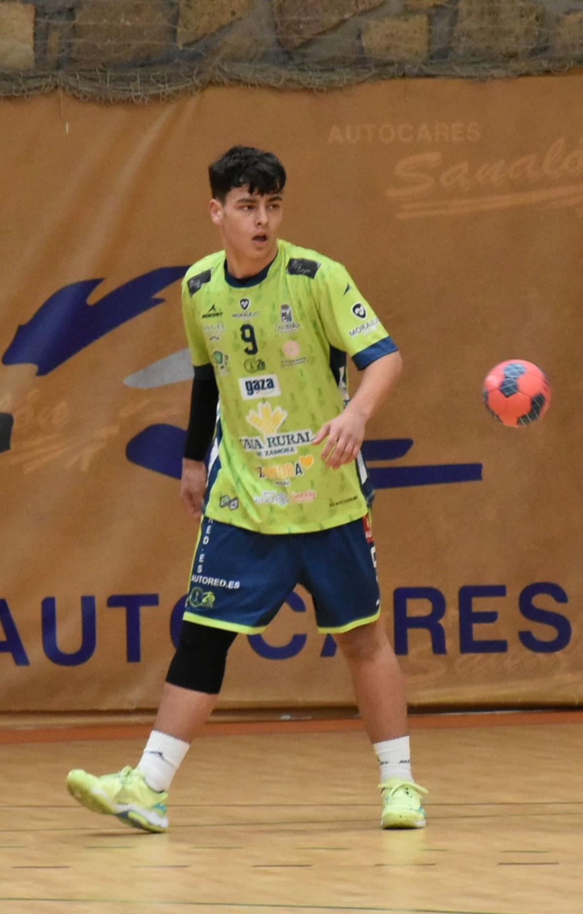 Fermín Cabrero, canterano del Balonmano Zamora.
