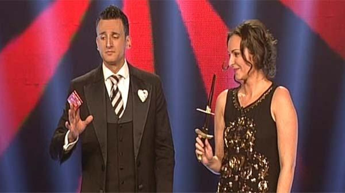 Mag Lari va protagonitzar una nit esplèndida (Tele 5).