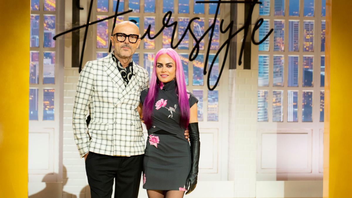 Rossano Ferretti y Beatriz Matallana, presentadores de 'HairStyle'