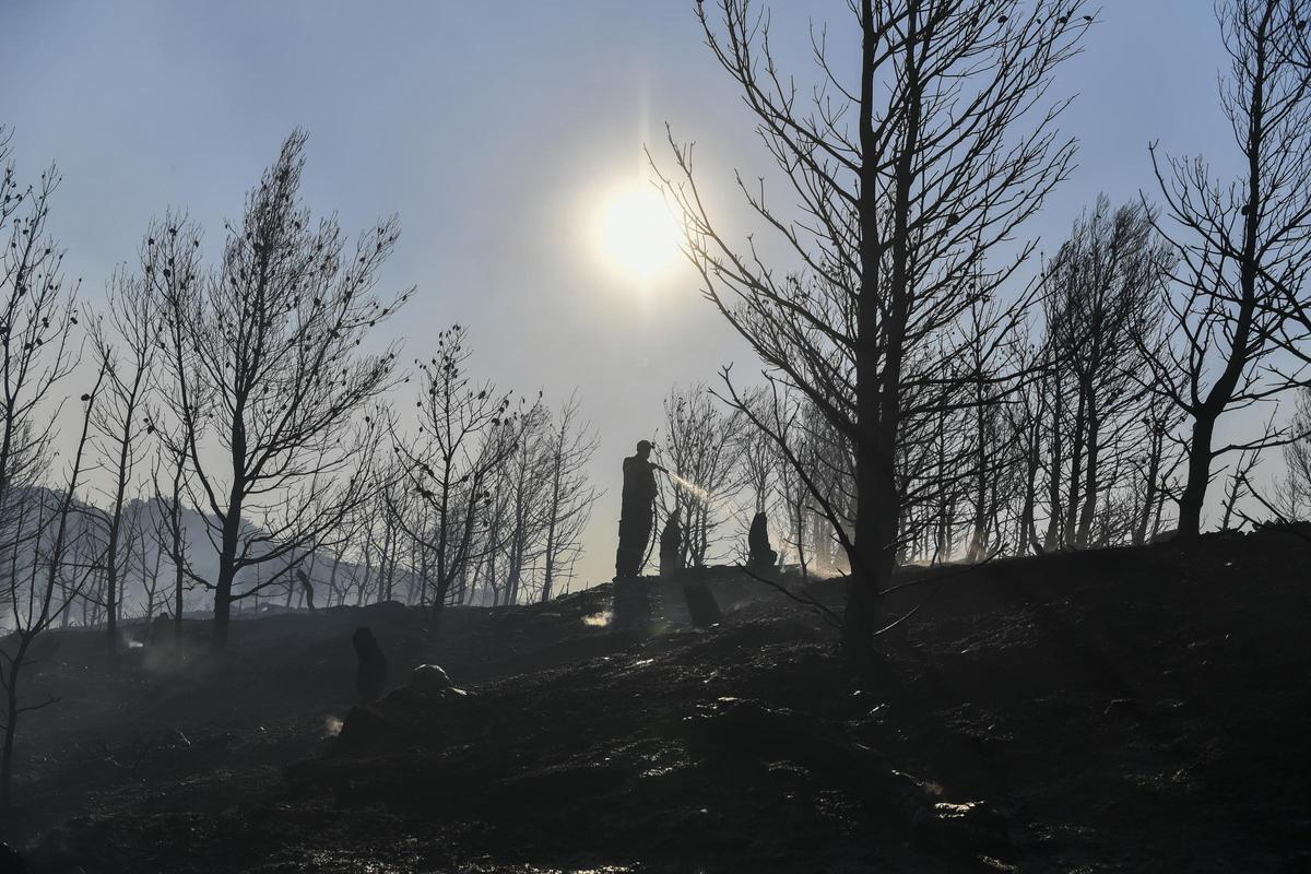 Dos grandes incencios cerca de Atenas obligan a evacuar a miles de personas