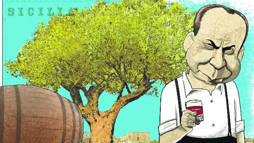 Sciascia, el vino y el olivo