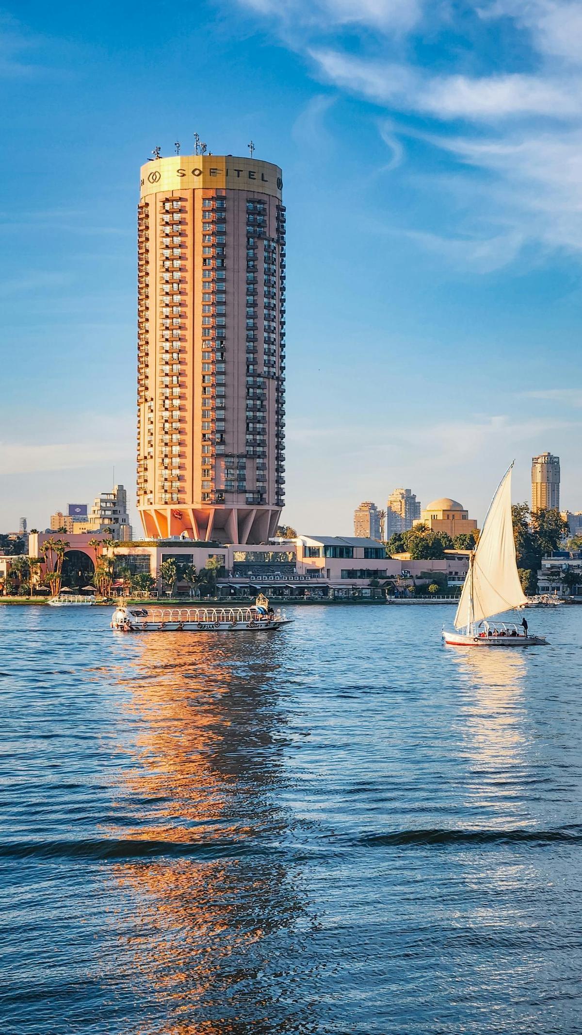 El Nilo en su paso por El Cairo