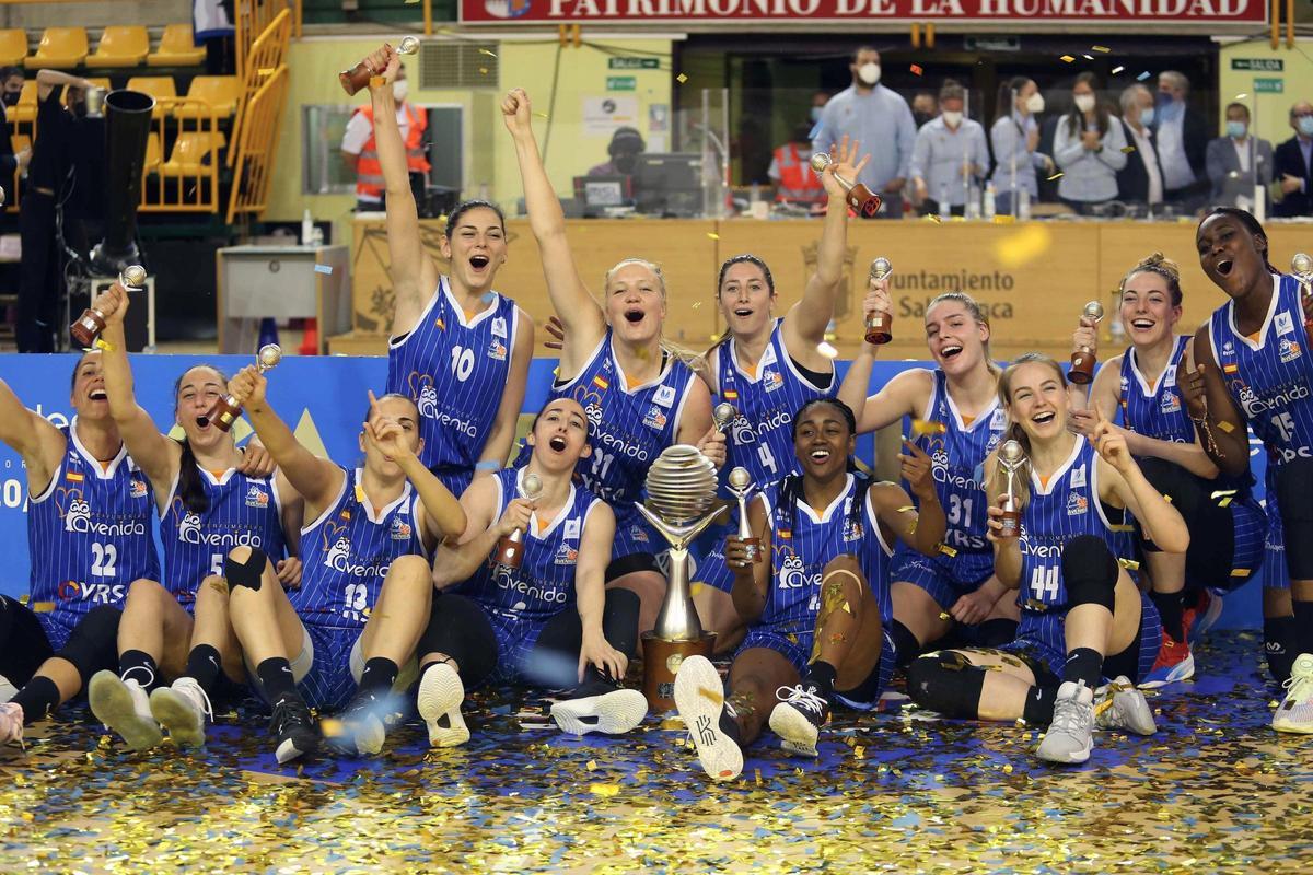 Perfumerías Avenida gana la Liga ante Valencia Basket.