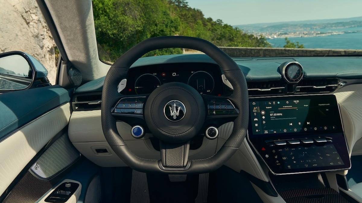 Interior del Maserati GranTurismo 2026