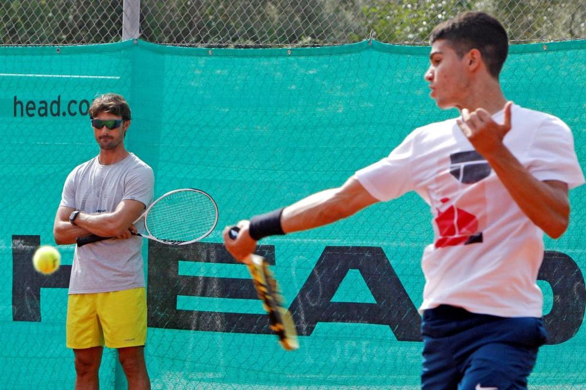 Carlos Alcaraz y Juan Carlos Ferrero vuelven a Rol Carlos Alcaraz y Juan Carlos Ferrero vuelven a Rol