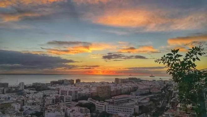 Amanecer en Las Palmas de Gran Canaria (15/11/18)