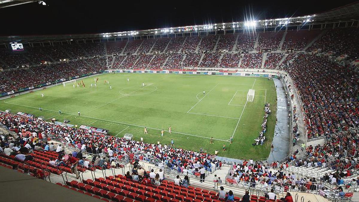 Foto de archivo del Estadio de la Nueva Condomina.