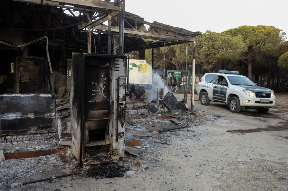 Incendio en Huelva