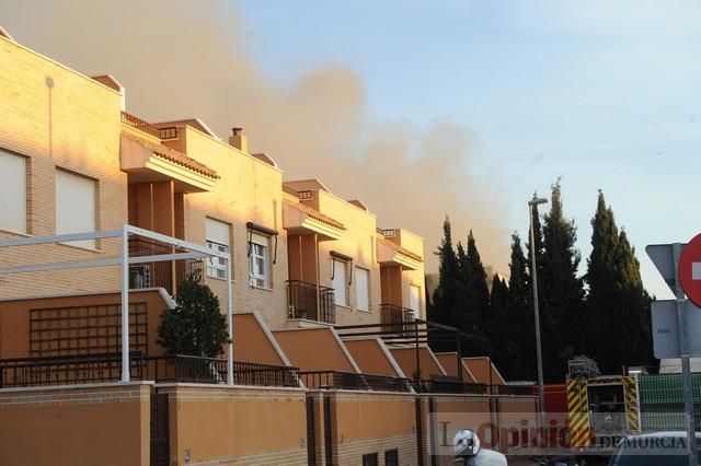 Así ha quedado la antigua fábrica de Rostoy tras el incendio en Murcia
