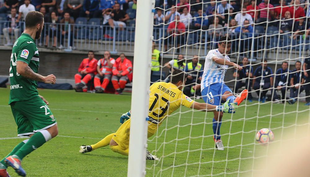 LaLiga Santander | Málaga CF, 4 - Leganés, 0