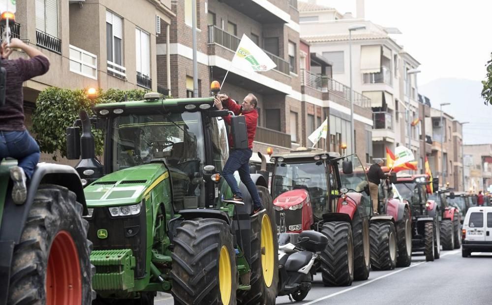 Así ha sido la manifestación de los agricultores en Murcia (II)