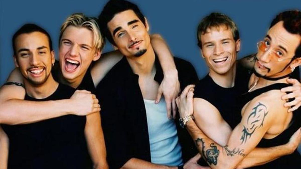 Los cinco componentes de los 'Backstreet Boys'.