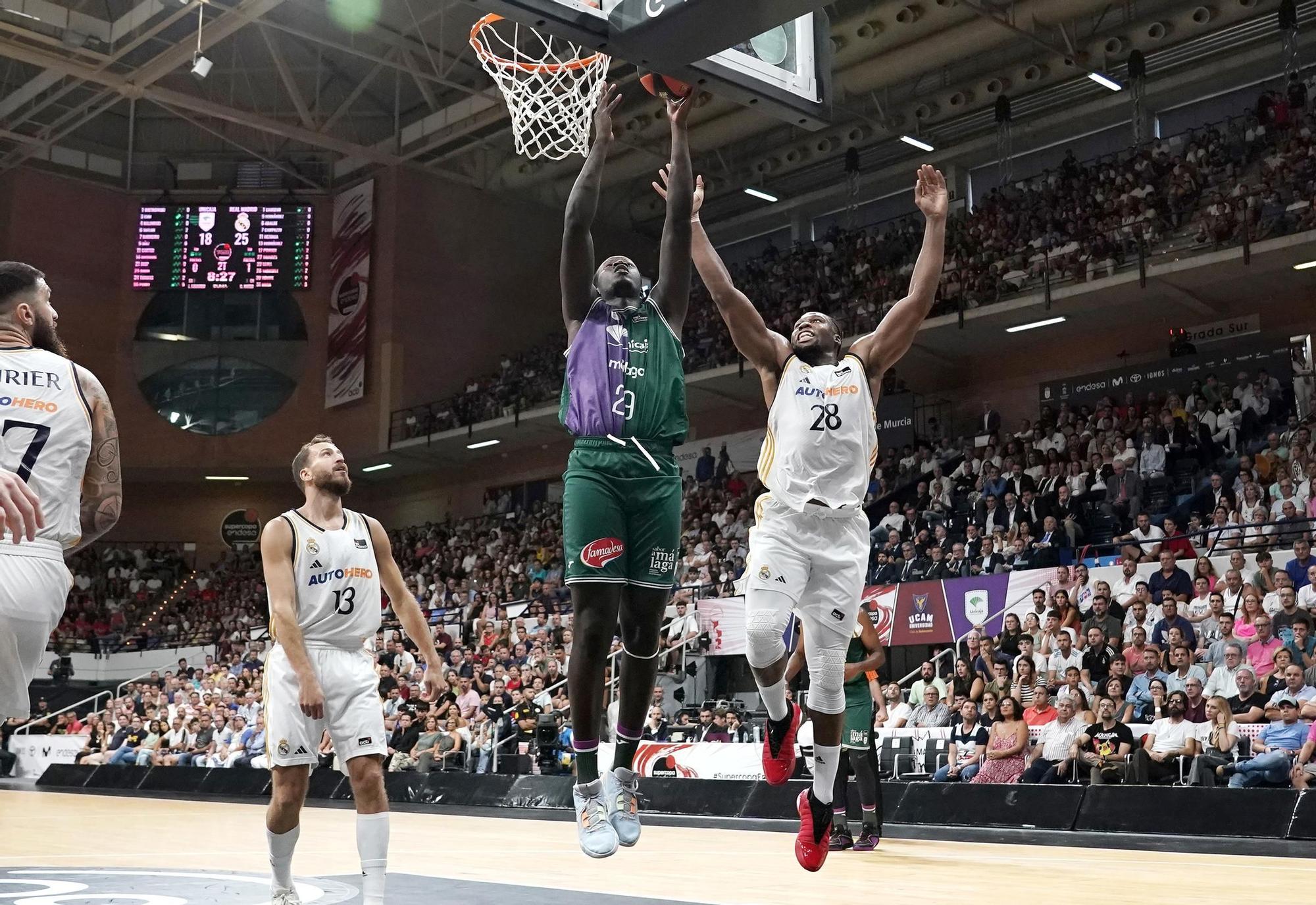 Unicaja - Madrid, final de la Supercopa Endesa 2023