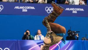 10 February 2026, Italy, Milan: US Ilia Malinin competes during the Mens Single Skating Short Program Figure Skating at the Milano Cortina 2026 Winter Olympics. Photo: Jaroslav Novák/TASR/dpa 10/02/2026 ONLY FOR USE IN SPAIN. Jaroslav Novák/TASR/dpa;sports;Olympics;figure skating;2026 Winter Olympics in Italy - Figure Skating
