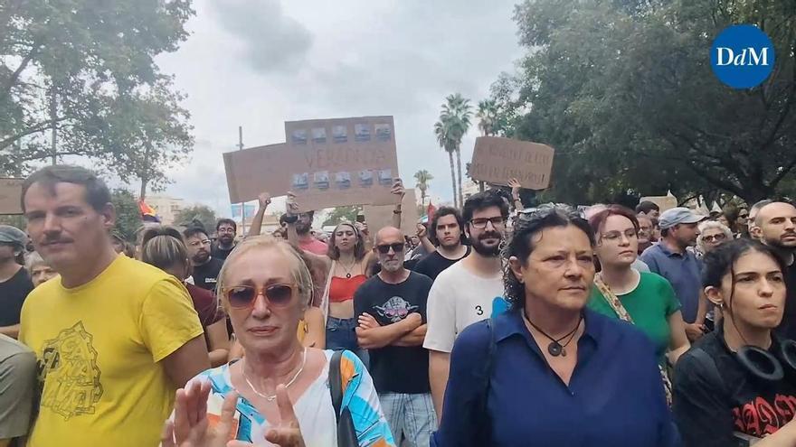 Tausende Menschen demonstrieren in Palma nach dem Scheitern der Mietreform