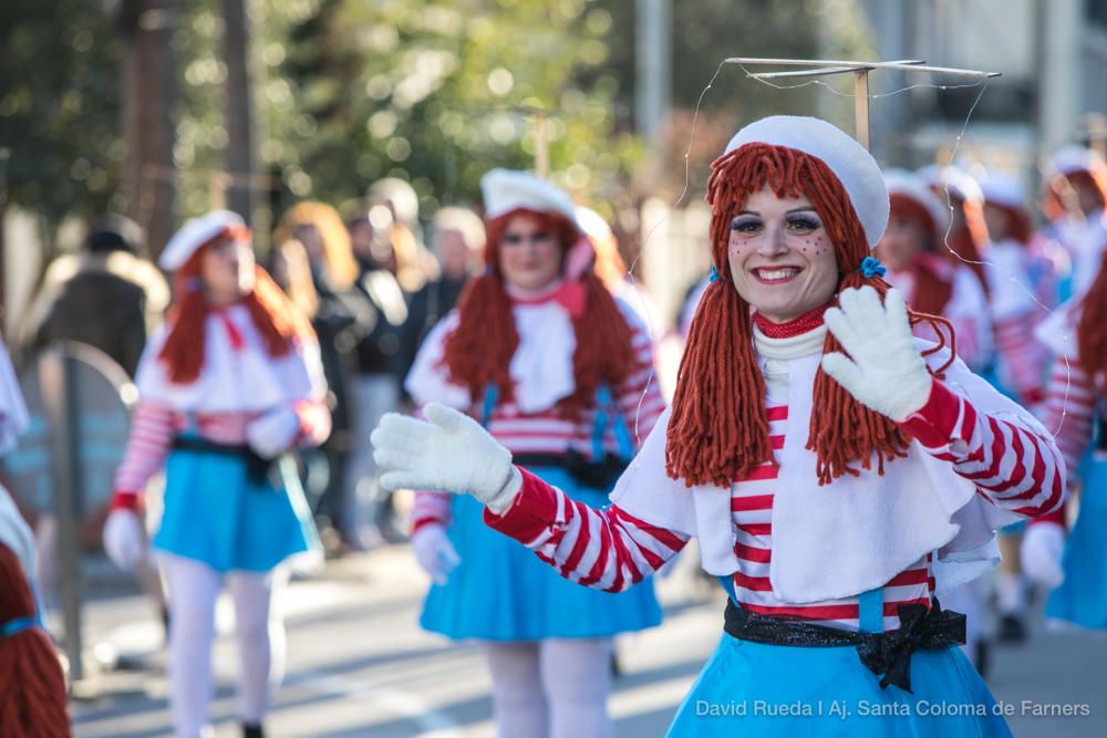 Rua de Carnestoltes a Santa Coloma de Farners - Dissabte 10/2/2018