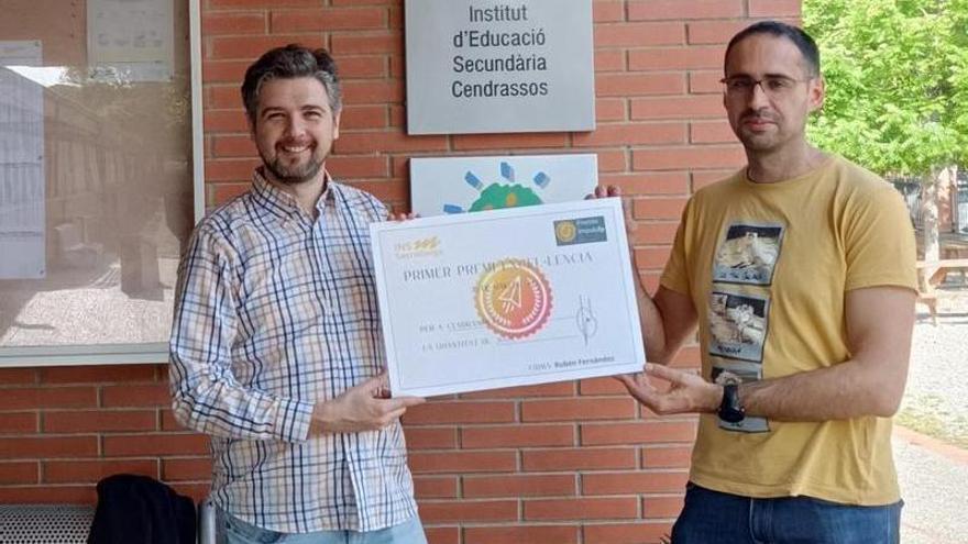 Dos professors de l&#039;Institut Cendrassos de Figueres guanyen el premi ImpulsFP per l&#039;Excel·lència en la tasca docent