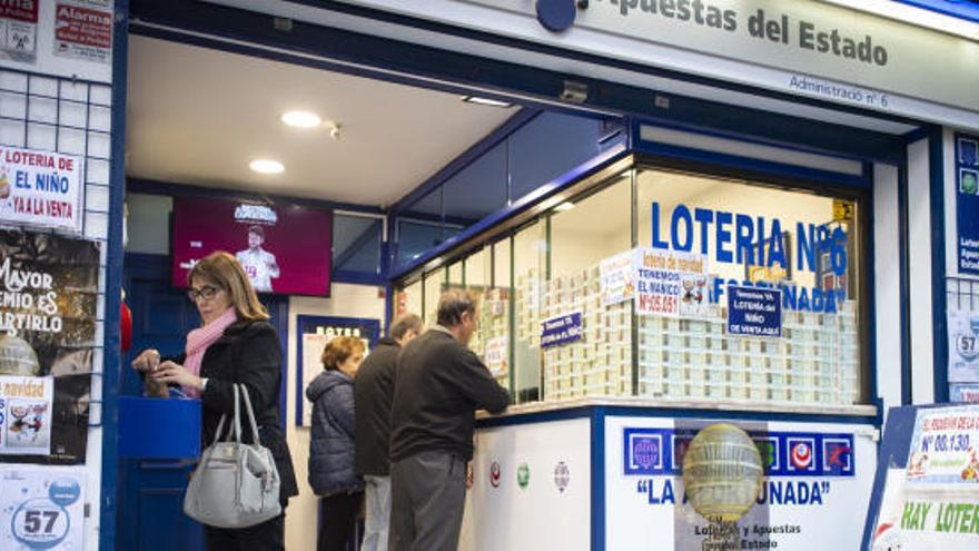 La lotería lleva fortuna a Gandia y Corbera