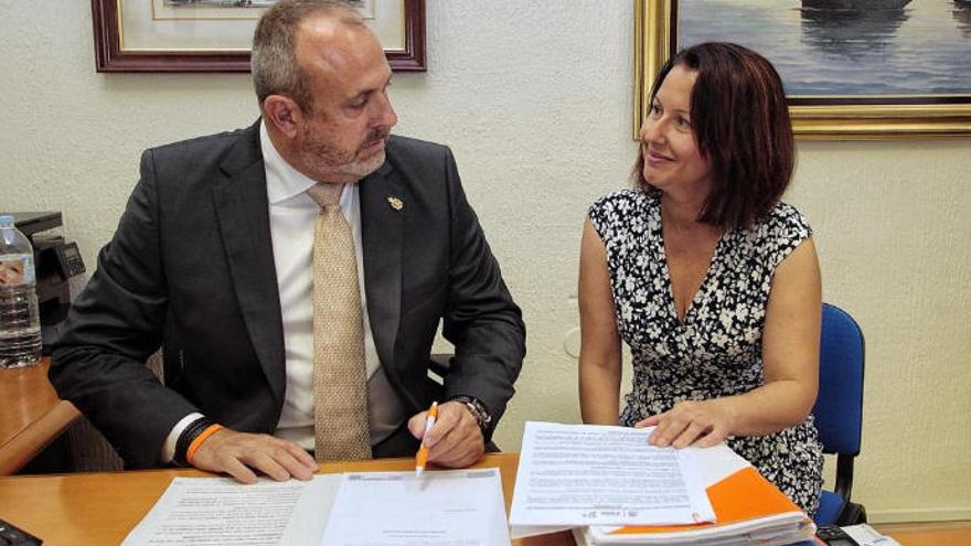 Los aún consejeros de Cs en el Cabildo de Tenerife