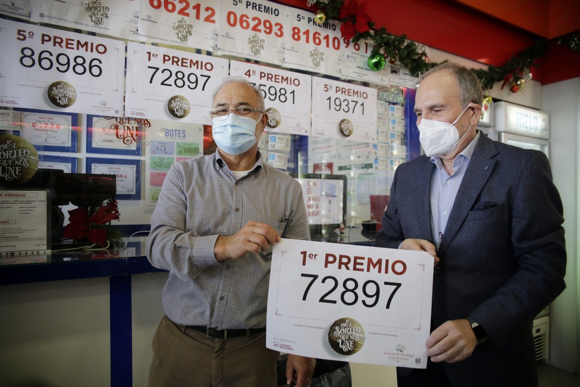 Lotería | Gasolinera de la Chasnera, en Granadilla