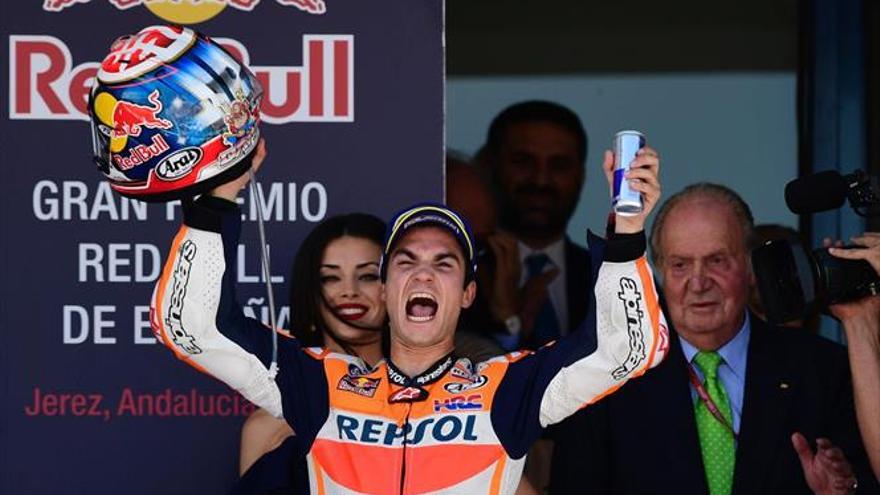 Pedrosa se exhibe en Jerez