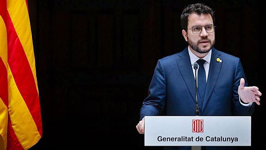 El president de la Generalitat, Pere Aragonès | EP