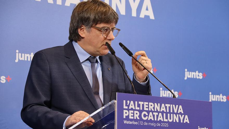 Puigdemont pide conocer "elementos determinantes" sobre el catalán para firmar el pacto