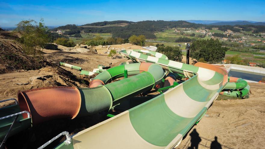 Así avanzan las obras del mayor parque acuático de Galicia