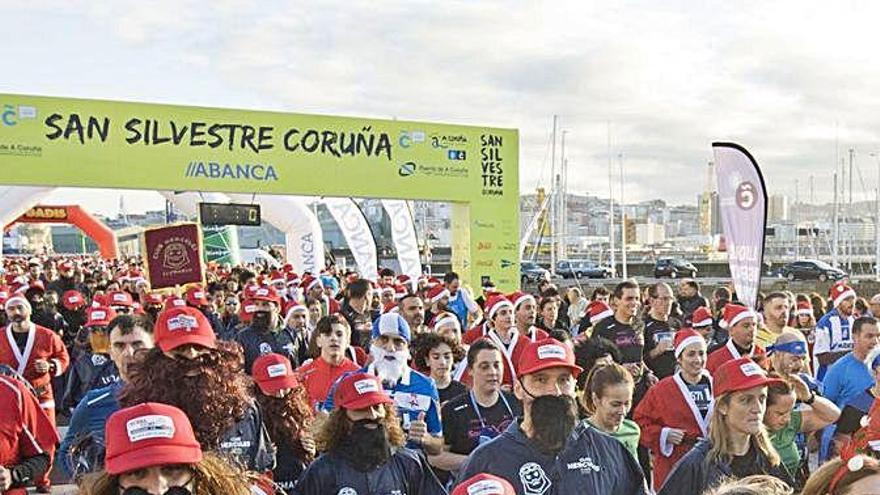 Salida de la San Silvestre del año pasado.