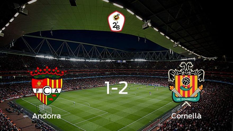 El Cornellà vence 1-2 en casa del FC Andorra