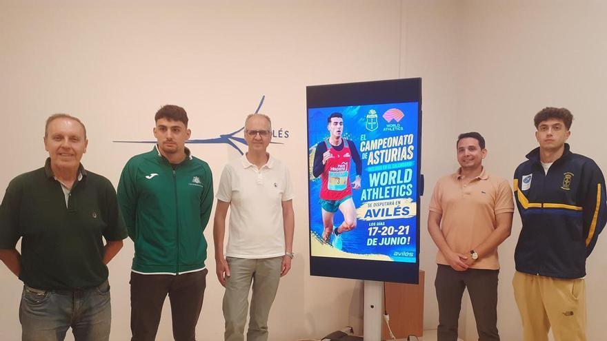 Avilés rinde homenaje a Yago Lamela en el Campeonato de Asturias de Atletismo