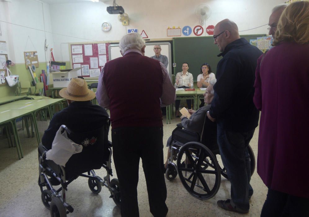 Jornada electoral en Murcia