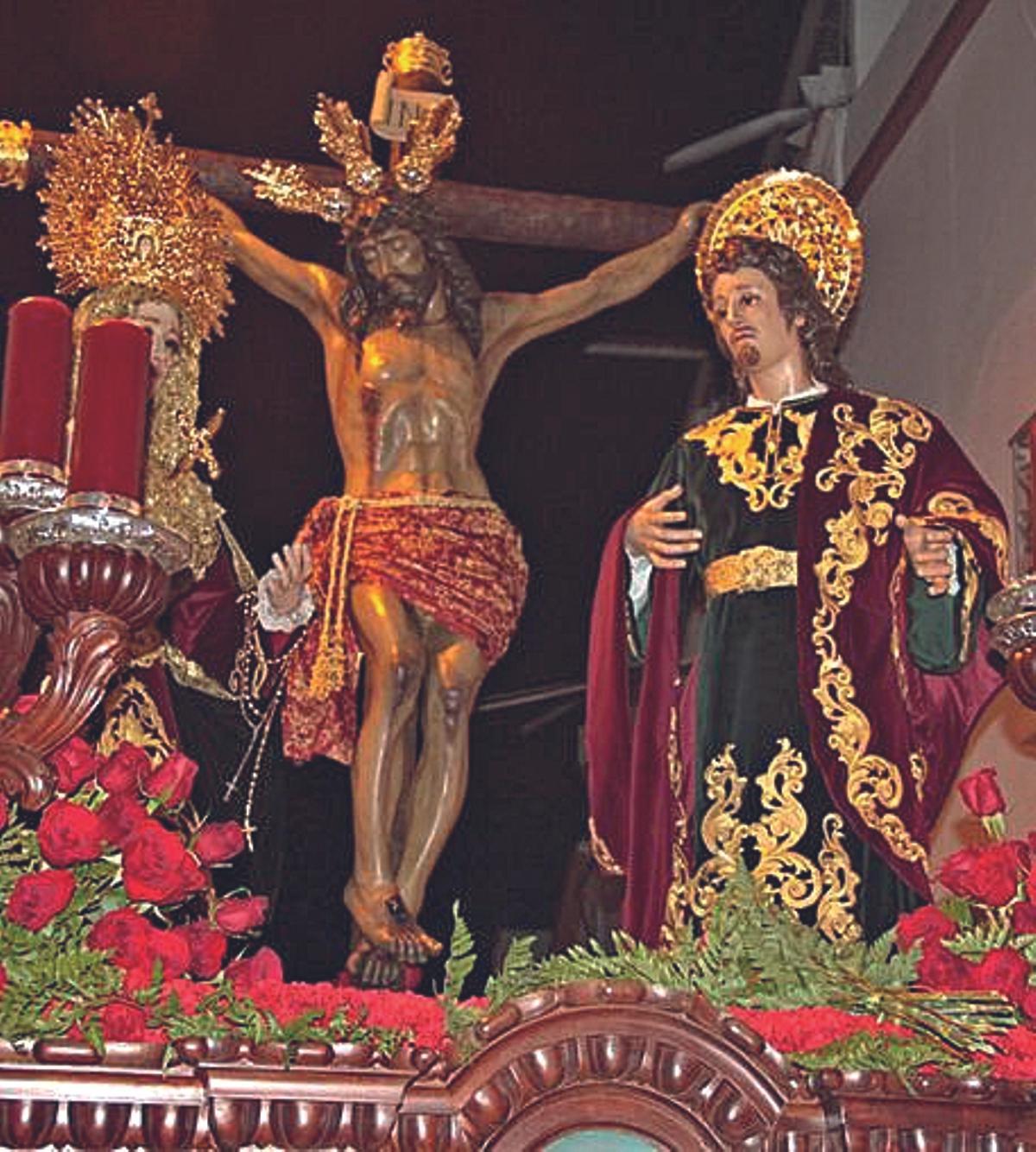 Paso de misterio de Cristo crucificado.