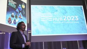 Pablo Bou durante la tercera edición del Maritime Hub en Barcelona