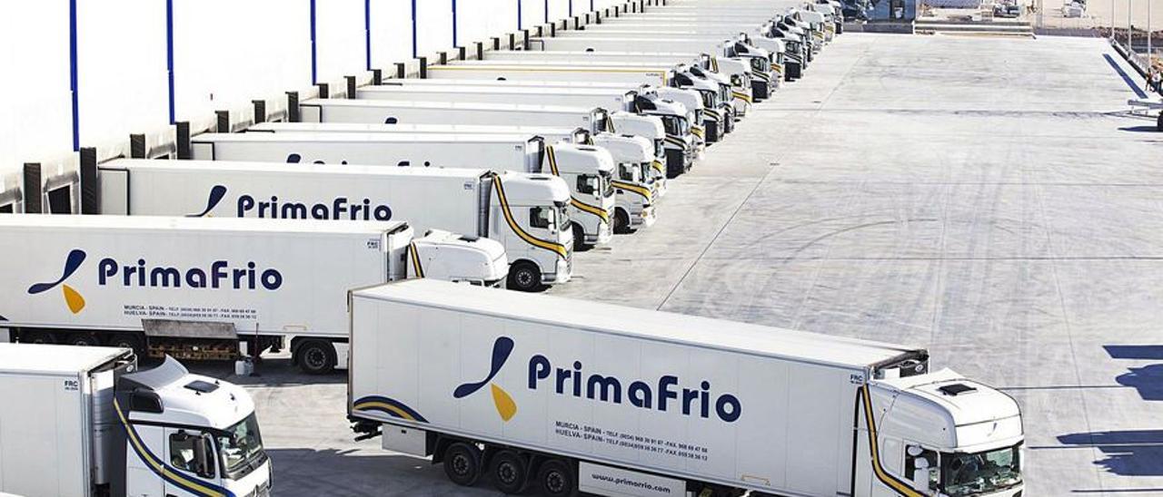 La flota de camiones de la empresa alhameña asciende a más de 2.000 vehículos