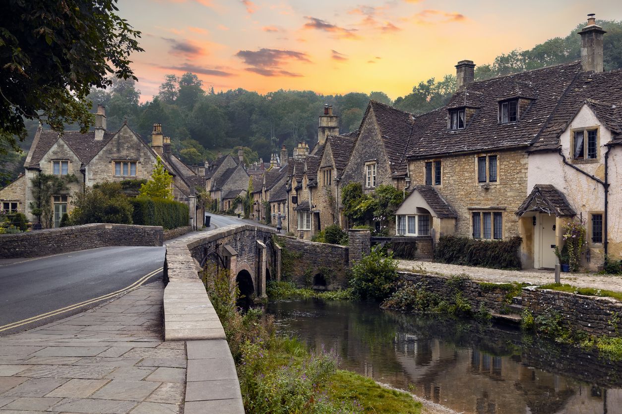 Es uno de los pueblos más bonito de los Cotswolds, el corazón de la campiña inglesa.