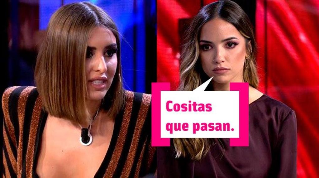 Marina y Lucía en el debate de 'La isla de las tentaciones 3'