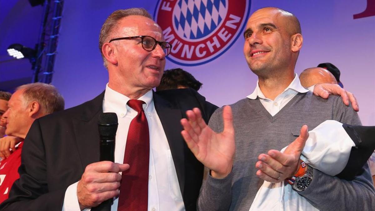 A Rummenigge no le hace gracia que Pep quiera a Kimmich