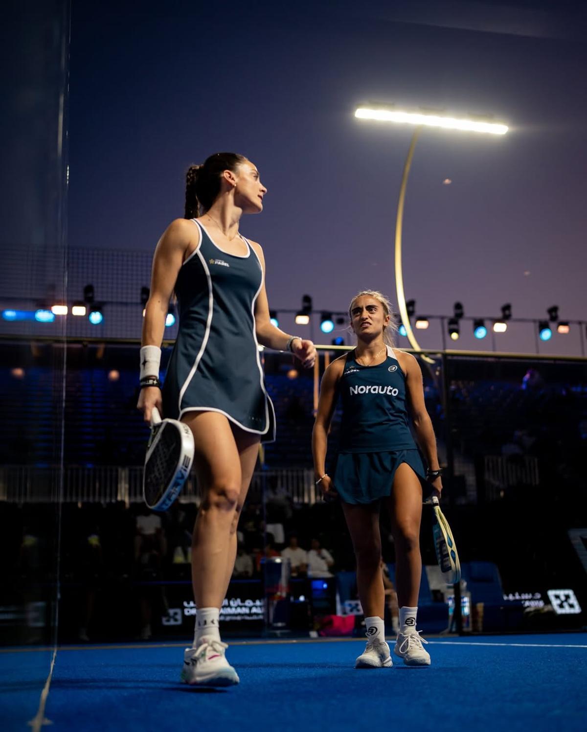 Tamara y Claudia arrancaron con muy buenas sensaciones