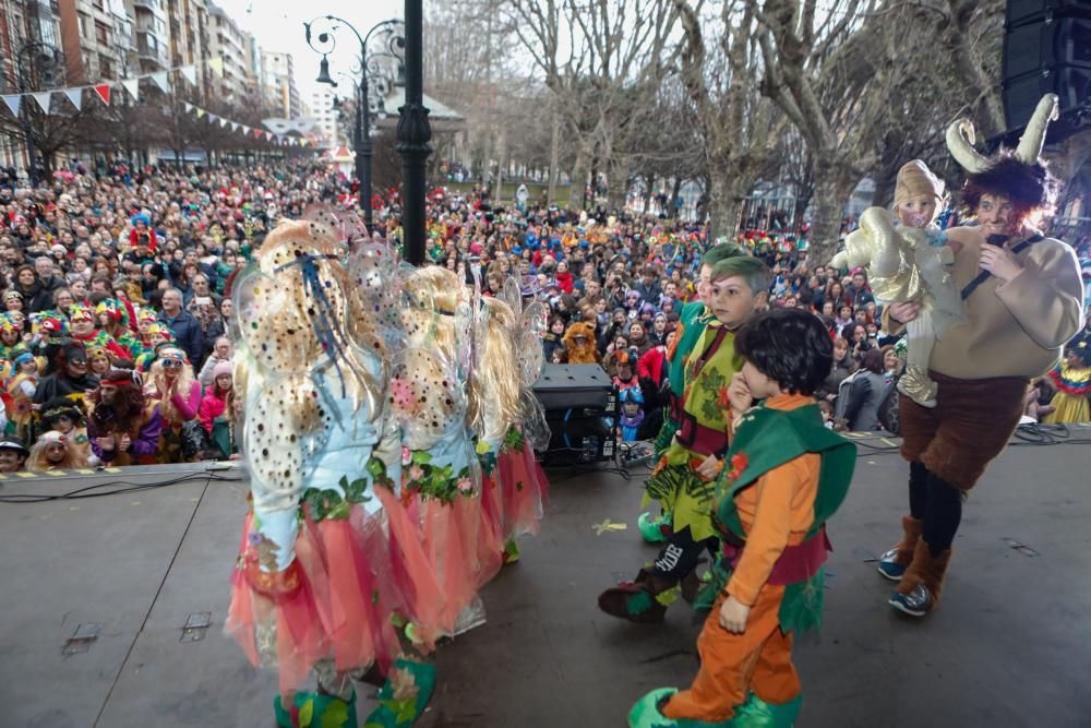 Carnaval en Gijón 2018: entrega de premios a los mejores disfraces.