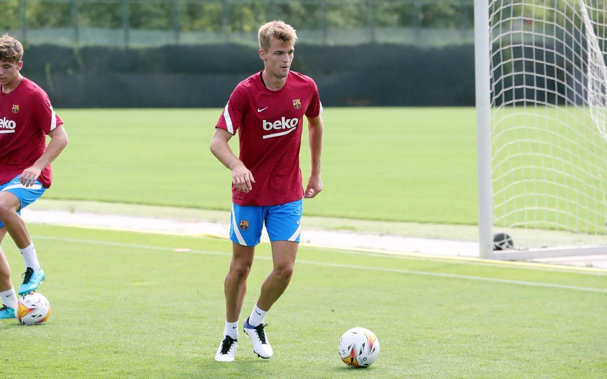 Así fue el primer día de entrenamiento del Barça 2021/2022
