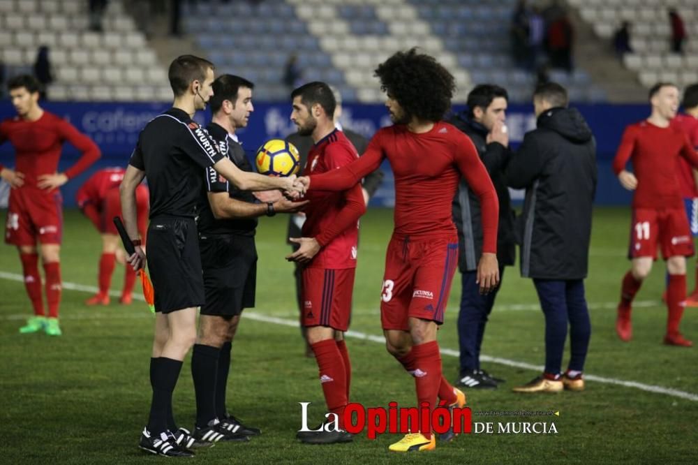 Partido entre el Lorca y el Osasuna