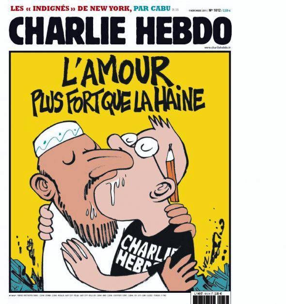 Sátira de las portadas del 'Charlie Hebdo'