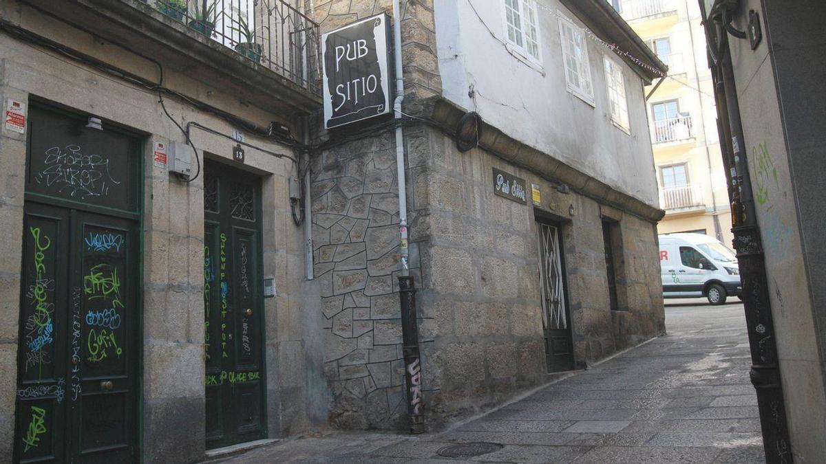 Los hechos ocurrieron en este pub de la zona de los vinos de Ourense, en mayo de 2022.