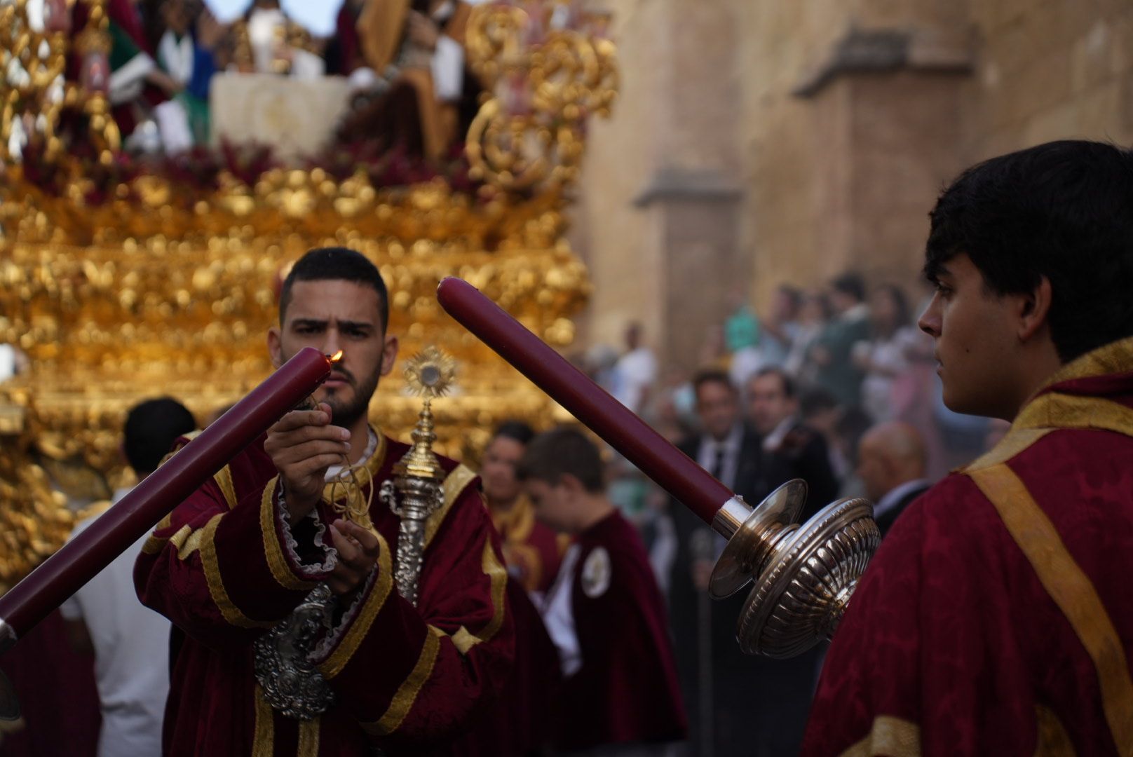 El regreso de La Cena a su templo, en imágenes