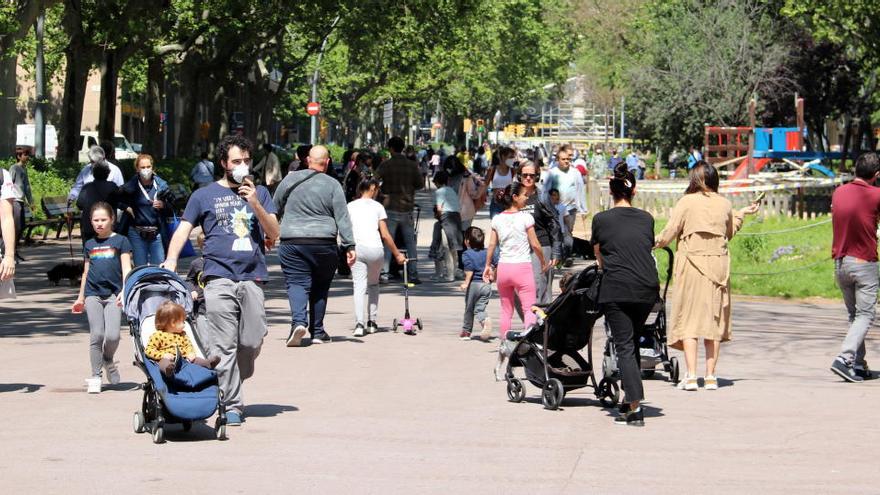 El passeig de Sant Joan de Barcelona.