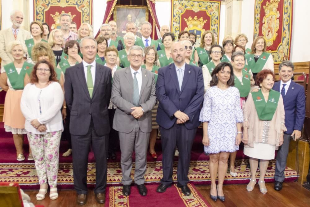 Entrega de diplomas a los alumnos 5º de PUMUO